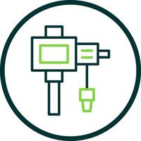 Colonoscopy Vector Icon Design