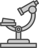 Microscope Vector Icon Design