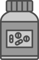 diseño de icono de vector de suplementos