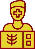 Man X ray Vector Icon Design