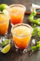 Tequila sunrise margarita photo