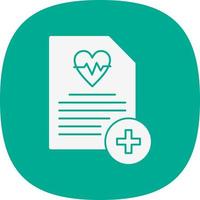 Health Check Vector Icon Design