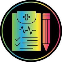 Diagnosis Vector Icon Design