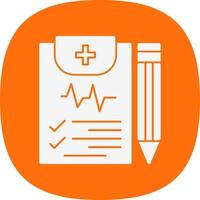 Diagnosis Vector Icon Design