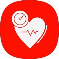 Blood Pressure Vector Icon Design