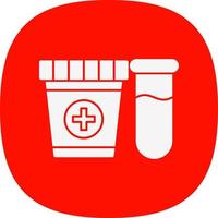 Urine Test Vector Icon Design