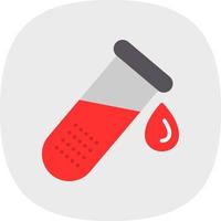 diseño de icono de vector de muestras de sangre