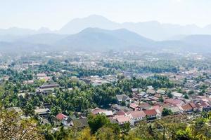 paisaje rural en el este de asia foto