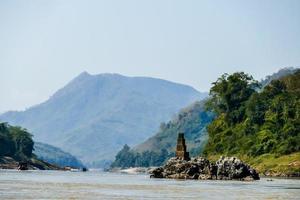 Rural landscape in East Asia photo