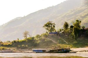 Rural landscape in East Asia photo