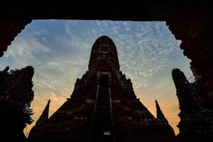 Ancient Buddhist temple in East Asia photo