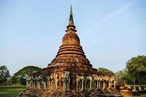 Ancient Buddhist temple in East Asia photo