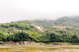 paisaje rural en el este de asia foto