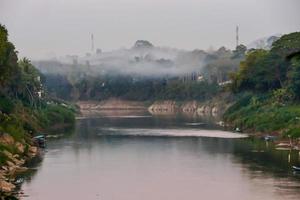 Rural landscape in East Asia photo