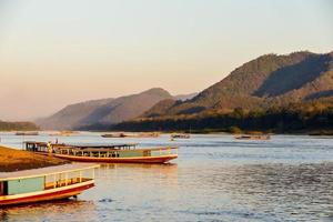 Rural landscape in East Asia photo