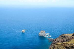 paisaje marino en verano foto