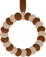 Praying Beads Vector Icon Design