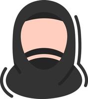 Hijab Vector Icon Design