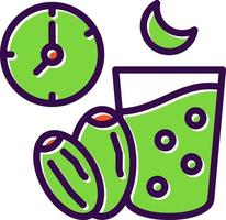 Ramadan Fasting Vector Icon Design