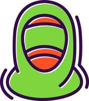 Hijab Vector Icon Design