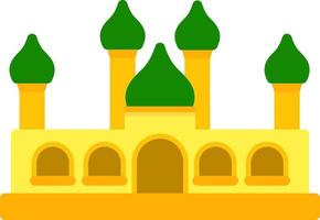 diseño de icono de vector de mezquita