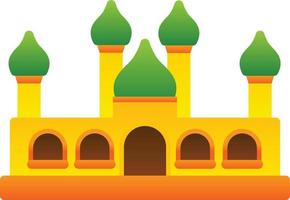 Mosque Vector Icon Design