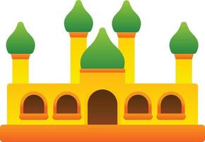 Mosque Vector Icon Design