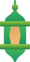 Arabian Lantern Vector Icon Design