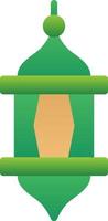 Arabian Lantern Vector Icon Design