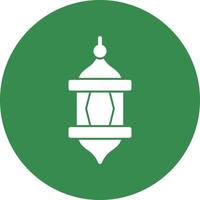 Arabian Lantern Vector Icon Design