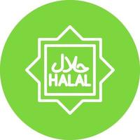 Halal Vector Icon Design