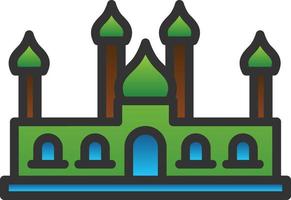 Mosque Vector Icon Design