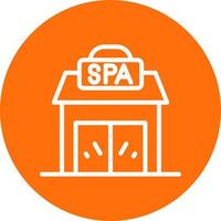 Spa Center Vector Icon Design