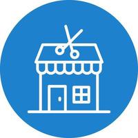 Barber Shop Vector Icon Design