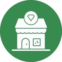 Jewlery Store Vector Icon Design