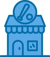 Sports Shop Vector Icon Design