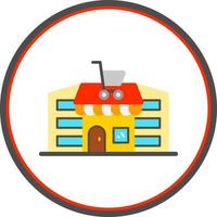 Shopping Center Vector Icon Design