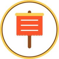 Vexillum Vector Icon Design