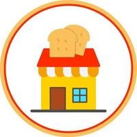 Bakery Shop Vector Icon Design