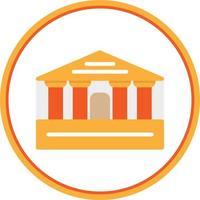 Parthenon Vector Icon Design