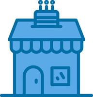 Cake Shop Vector Icon Design