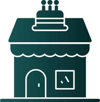 Cake Shop Vector Icon Design