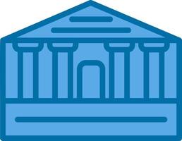 Parthenon Vector Icon Design