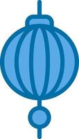 Sky Lantern Vector Icon Design