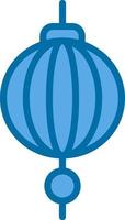 Sky Lantern Vector Icon Design