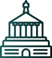 Halicarnassus Mausoleum Vector Icon Design