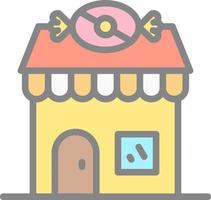 Candy Shop Vector Icon Design