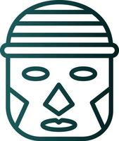 Olmec Vector Icon Design