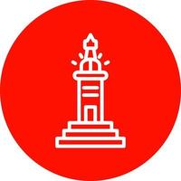 Lighthouse Of Alexandria Vector Icon Design