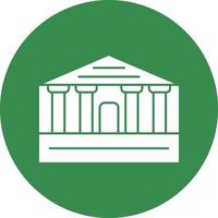 Parthenon Vector Icon Design